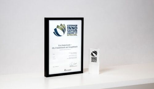 Für die Eco-Datenbank hat Legero United den German Innovation Award 2023 erhalten. (Foto: Legero United)