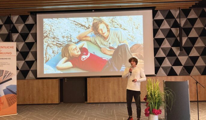 Von klein auf ein Kletterer gewesen, hat sich Philipp Hans auf die Expedition nach Grönland begeben. (Foto: Redaktion)