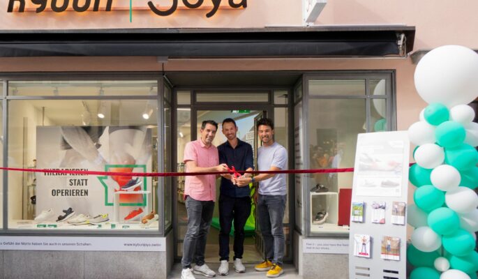 Kybun Joya eröffnet einen Flagshipstore in Zürich. (Foto: Kybun Joya)