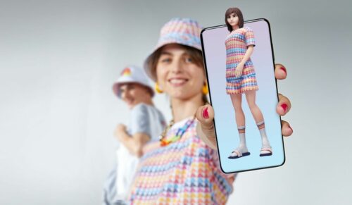 Die neue Sommerkollektion von Aldi Süd kann im Metaverse anprobiert werden. (Foto: Aldi Süd)