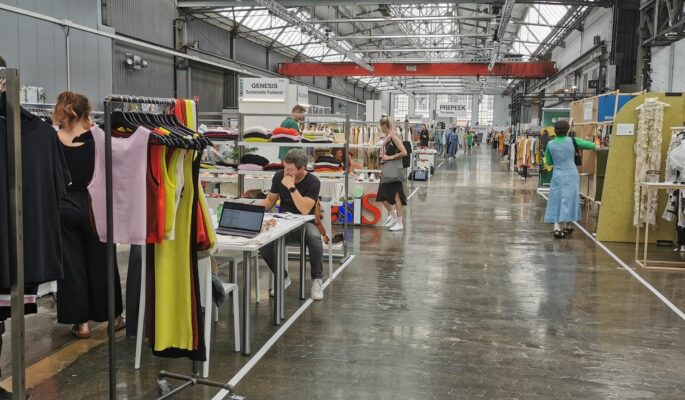 Die Messen Neonyt und Fashn Rooms in Düsseldorf. (Foto: Redaktion)