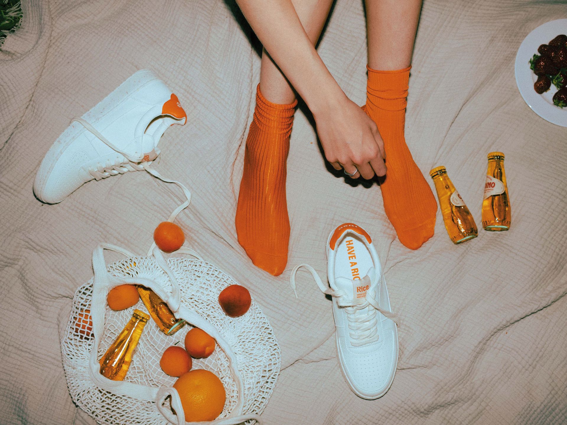 Orangen werden bei der Herstellung von Lederalternativen nicht verwendet, wohl aber Apfel- und Maisreste. (Foto: Rice)