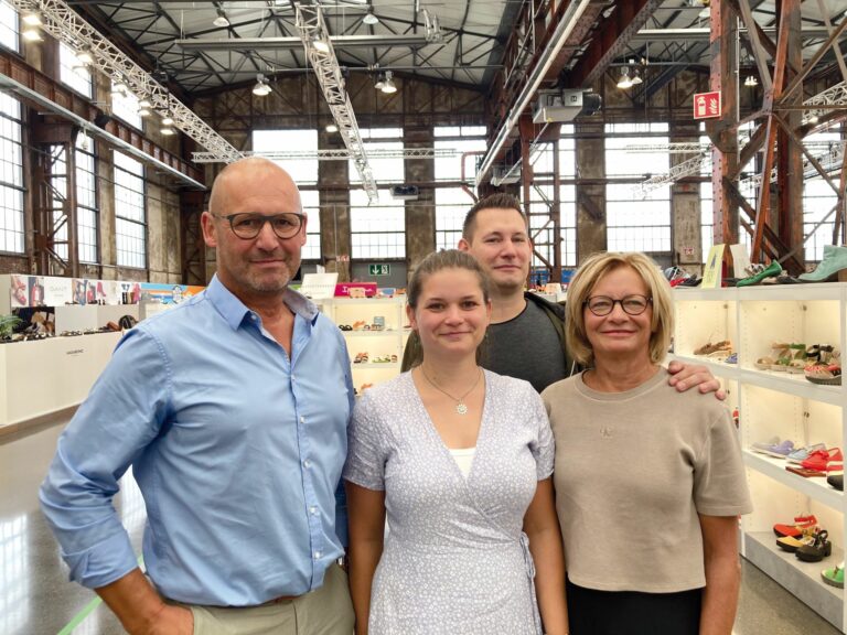 Rudolf Berg mit Familie, Berg Schuhe zum Leben, Trier (Foto: Redaktion)