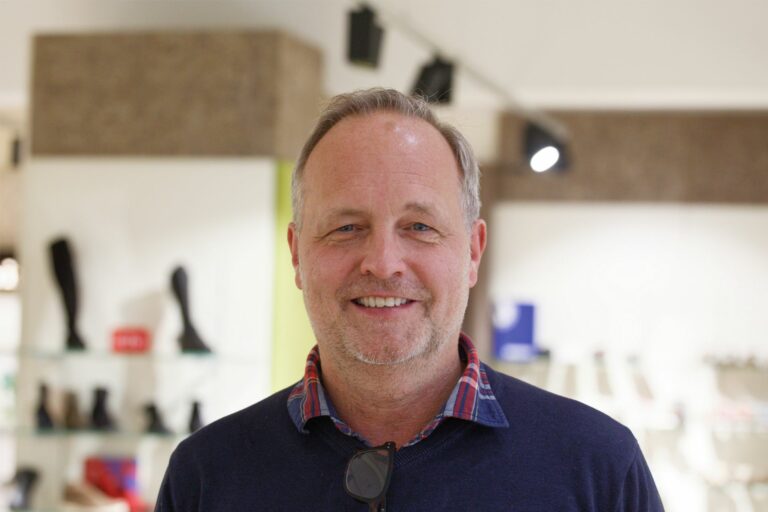 Michael Schockmann vom Schuhhaus Schockmann in Hamburg. (Foto: Schockmann)