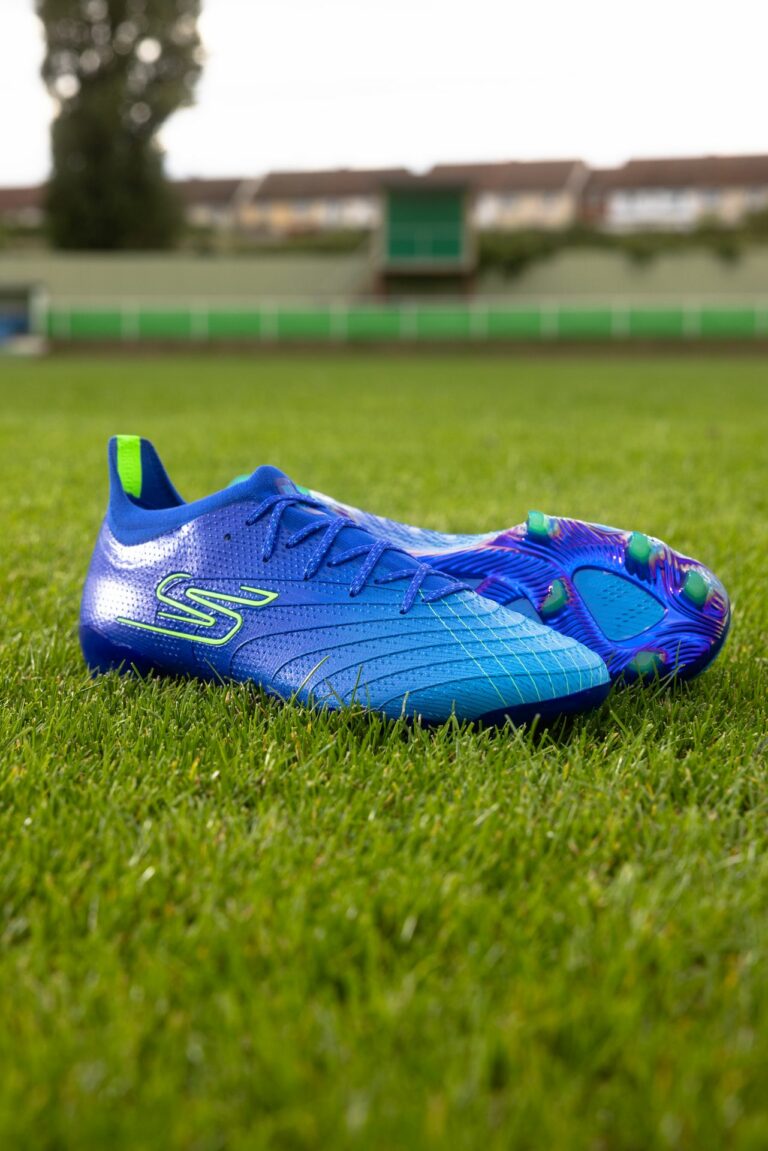 Skechers-Modell SKX_01 soll Harry Kane zu vielen Toren verhelfen. (Foto: Skechers)