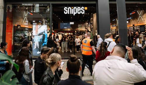 Die Snipes-Filiale im Centro in Oberhausen wurde am 28. September mit einer großen Feier neueröffnet. (Foto: Snipes)