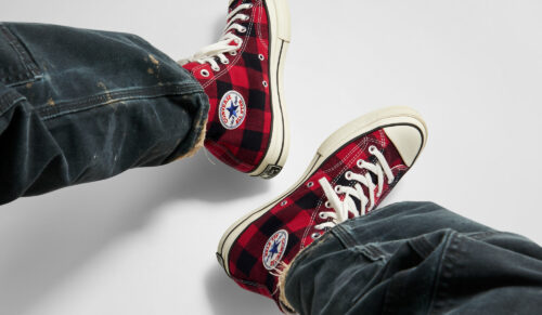 Chuck 70 aus wiederverwerteten Flanellhemden. (Foto: Converse)
