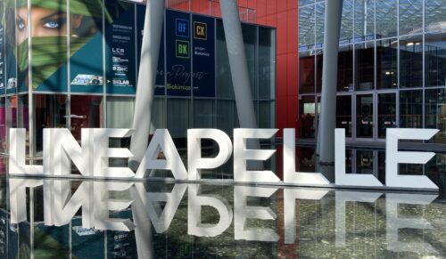 Die Material- und Komponentenmesse Lineapelle in Mailand (Foto: Redaktion)
