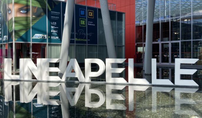 Die Material- und Komponentenmesse Lineapelle in Mailand (Foto: Redaktion)