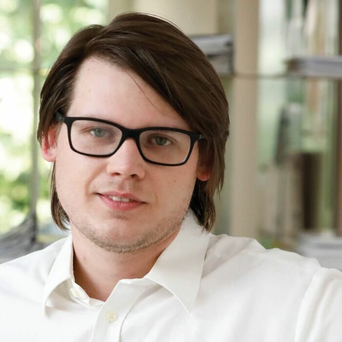 schuhkurier-Redakteur Christopher Mastalerz (Foto: Sarah Hansen)