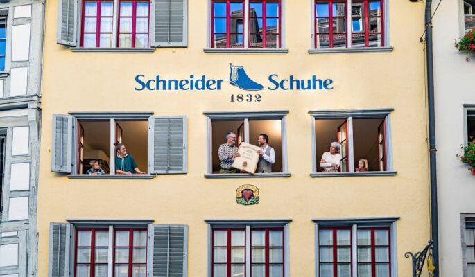 Schneider Schuhe ist das älteste noch existierende Schuhhaus in der Schweiz. (Foto: Schneider Schuhe/Roger Oberholzer)