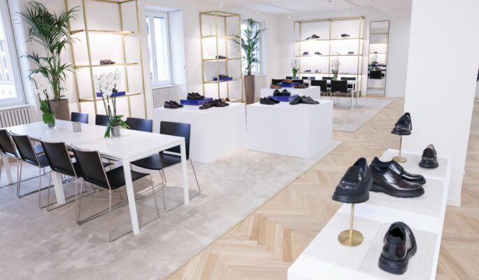 Stuart Weitzman-Showroom auf der Milan Fashion Week (Foto: Stuart Weitzman)
