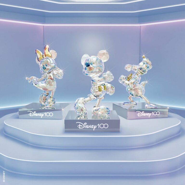 Swarovski hat schon diverse Disney-Charaktere als Kristallglasfiguren umgesetzt. (Foto: Swarovski)