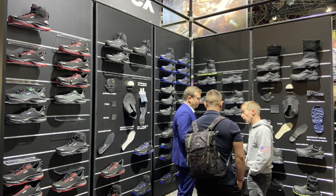 Uvex-Stand auf der A+A (Foto: HDS/L)