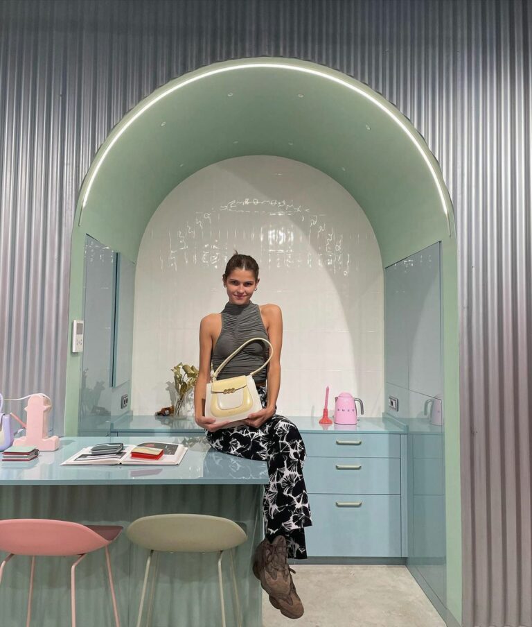 Maria Fontanellas kreiert mit ihrer Marke Mietis edle Accessoires aus Leder. (Foto: Mietis)