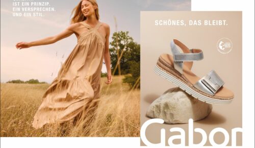 „Schönes, das bleibt“ – so heißt die neue Markenkampagne von Gabor. (Foto: Gabor)