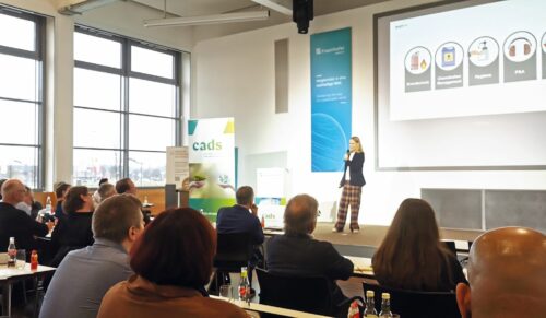 Sonja Westphal erklärt, wie Sozialstandards effektiv vermittelt werden können. (Foto: Redaktion)