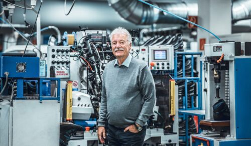 Der langjährige Lowa-Geschäftsführer Werner Riethmann (Foto: Kerstin Rysavy)
