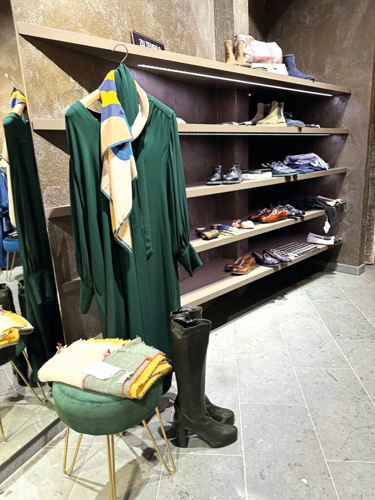 Stratmann inszeniert Schuhe und Mode gemeinsam. (Foto: Stratmann)