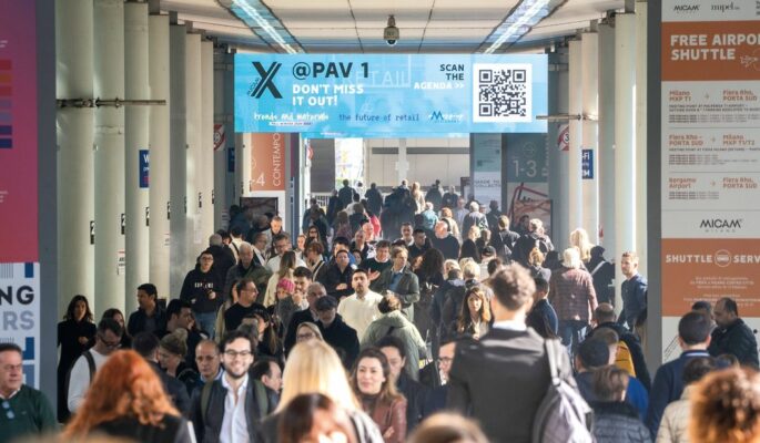 Die Trends für H/W 24/25 im Fokus: Während der Micam im Februar 2024 kam internationales Fachpublikum nach Mailand.  (Foto: Micam)