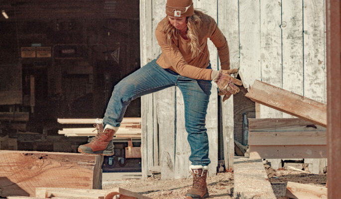 Carhartt launcht eine Workwear-Kollektion für Frauen. (Foto: Carhartt)