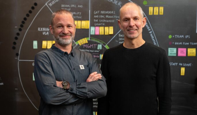 Icebug-CEO David Ekelund und CCO Tom Nilsson (Foto: Icebug)