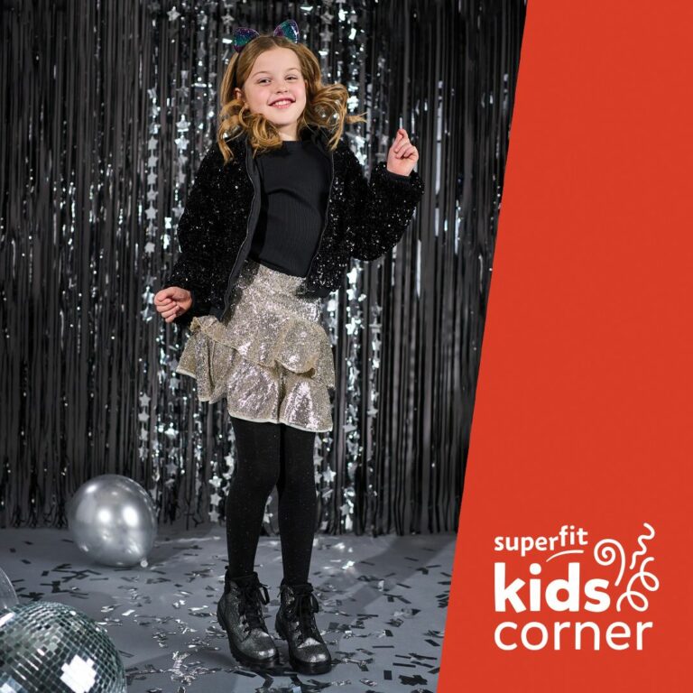Neben der Kollektion gibt es regelmäßige Formate wie die Kids Corner mit Styling-Tipps. (Foto: Superfit)