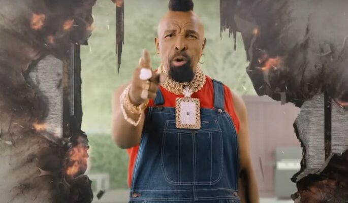 Mr. T im Skechers-Spot: „There is always a T in Skechers“