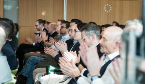 Netzwerken, Ideen sammeln, diskutieren: Die Schuhbranche traf sich am 13./14. März beim Kongress schuhhandel*24 in Darmstadt. (Fotos: Kim Fotografie)