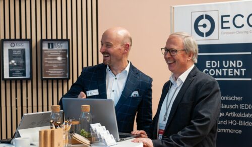 ECC-Geschäftsführer Stefan Nicolai (links) und Hermann Becker (Foto: SABU)
