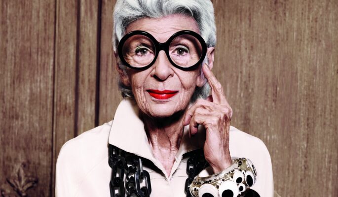 Modeikone Iris Apfel (Foto: Midas Verlag)