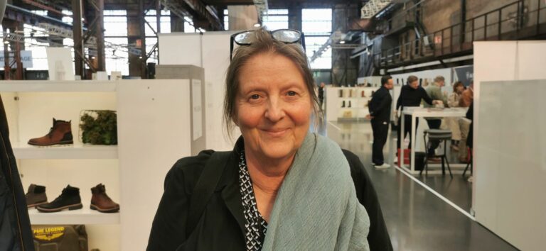 Corinna Bogdanovic vom Kinderschuh- und Modegeschäft Calino hat ihre Order weitestgehend abgeschlossen. (Foto: Redaktion)