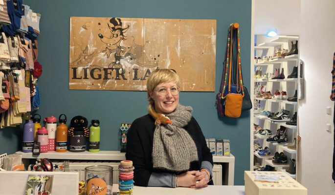 Händlerin mit Herz: Mirjam Pautz (Foto: Redaktion)