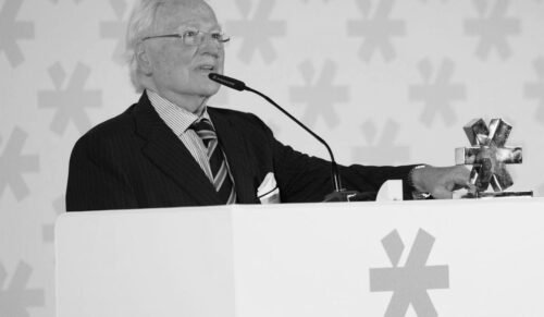 Ludwig Görtz wurde 2016 mit dem schuhkurier AWARD für sein Lebenswerk ausgezeichnet. (Foto: Redaktion)