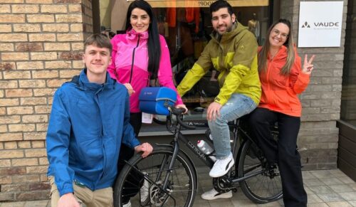Das Vaude-Shopteam im Outlet-Center Ingolstadt. (Foto: Vaude)
