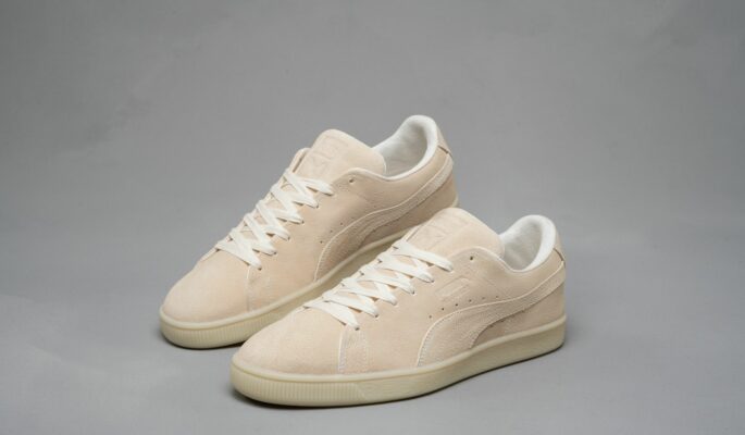 Der kompostierbare Re:Suede 2.0 von Puma. (Foto: Puma)