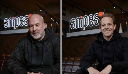 Snipes-Gründer Sven Voth (links) und CEO Dennis Schröder (Fotos: Snipes)
