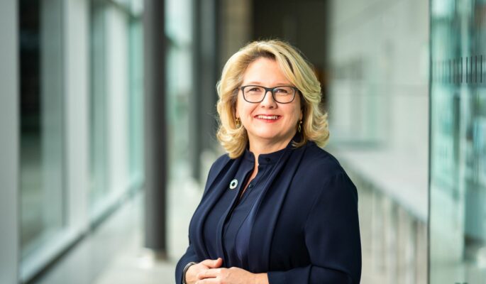 Svenja Schulze, Bundesministerin für wirtschaftliche Zusammenarbeit und Entwicklung, (Foto: BPA/Steffen Kugler)