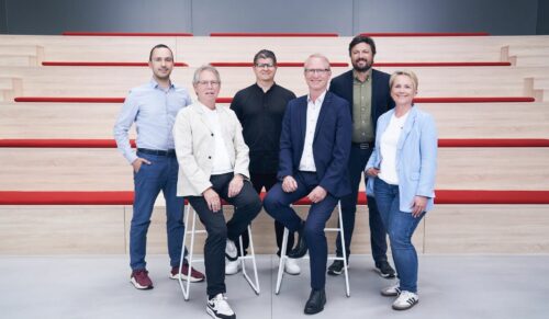 Der neue Aufsichtsrat der Sport 2000 Group International: Vorsitzender Dr. Holger Schwarting, Österreich; stellvertretender Vorsitzender Marius Rovers, Niederlande; Dominik Solleder, Deutschland; Nikolay Tzonov, Bulgarien/Griechenland; Gian-Albert Munch (Treasurer), Frankreich. (Foto: Sport 2000)