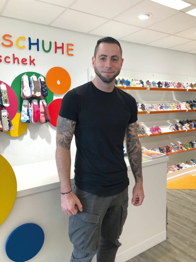 Philipp Penschek, Kinderschuhe Penschek (Foto: Redaktion)