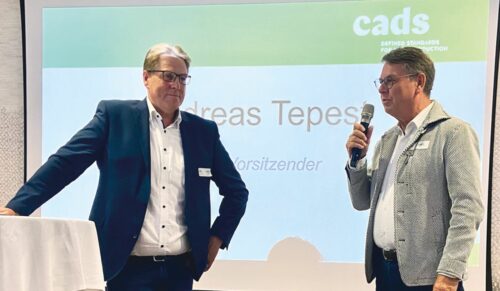 Cads-Vorsitzender Andreas Tepest und Managing Director Manfred Junkert  (Foto: Cads)
