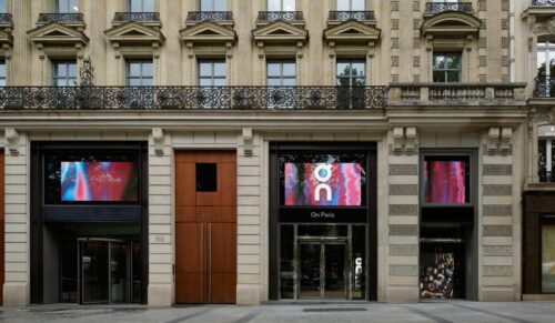 Der neue Flagship-Store von On an der Champs-Elysée (Foto: On)