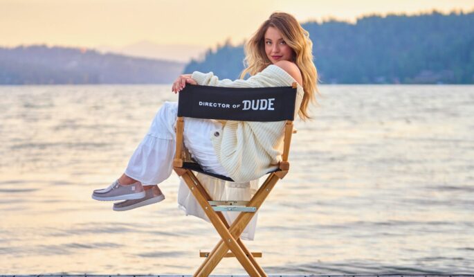 Die Schauspielerin Sydney Sweeney wird Markenbotschafterin bei Heydude. (Foto: Heydude)