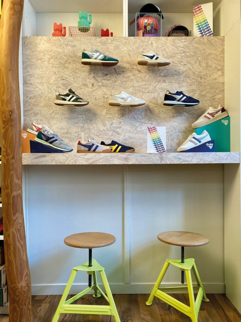 Die Sneakermarke Gola ist im Shopinshop besonders beliebt. (Foto: Kinderschuhladen)