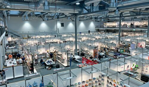 Die SABU Trends & Fashion war mit 130 Ausstellern und 180 Marken ausgebucht. Über 350 Einkäuferinnen und Einkäufer wurden registriert. (Foto: Redaktion)