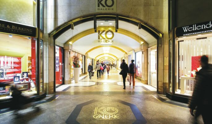 Die Kö-Galerie in Düsseldorf wird modernisiert. (Foto: ECE)