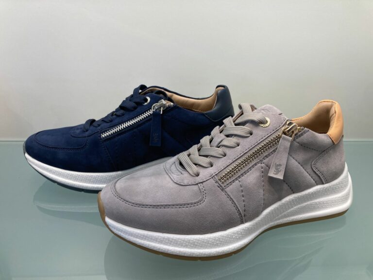 Zeitlos, sportiv und bequem: Sneaker aus der Damenschuhkollektion mit Lederschaft und -futter. (Foto: Redaktion)