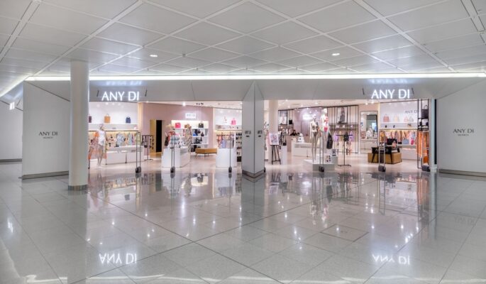 Das neue Geschäft von Any Di am Flughafen München. (Foto: Flughafen München GmbH)