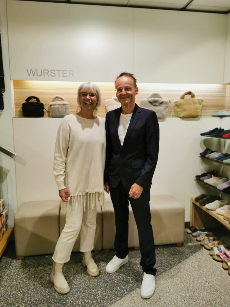 Christine Bek-Wurster und Ralf-Michael Bek vom Schuhhaus Wurster in Stuttgart (Foto: Schuhhaus Wurster)