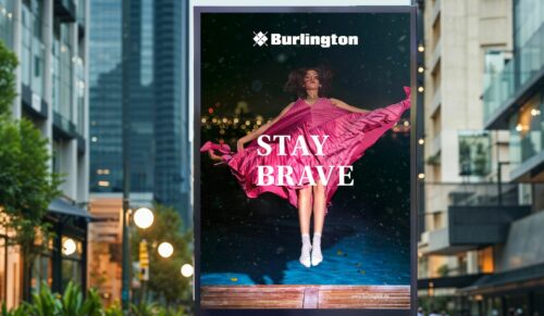Burlington will mit einer neuen Kampagne die Markenbekanntheit steigern. (Foto: Falke)